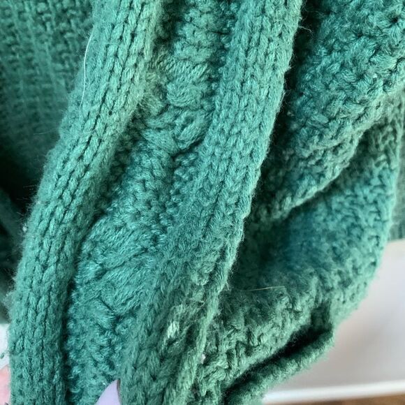 Wishlist Small Medium Green Knit Cardigan - Picture 6 of 6